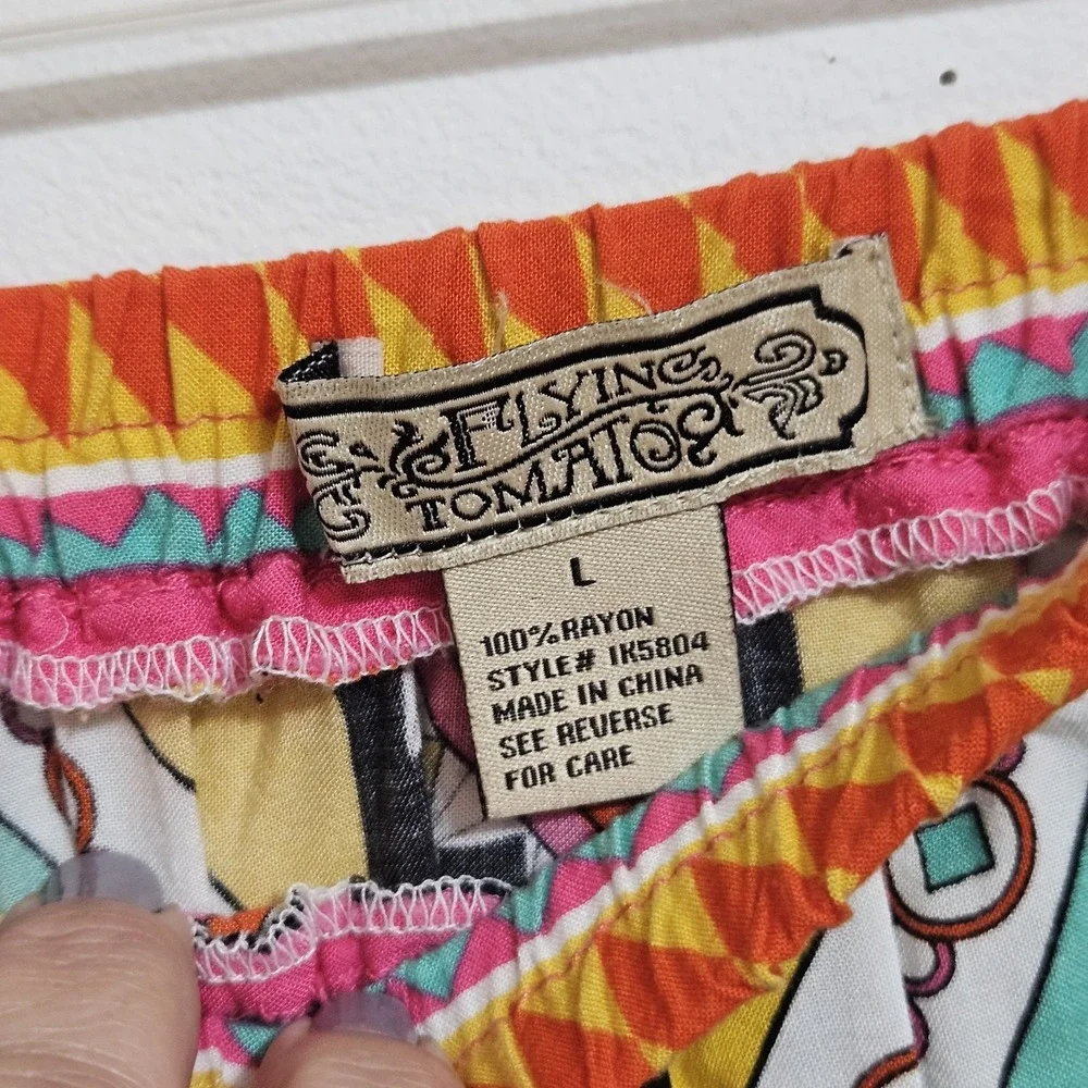 Flying Tomato Bohemian Tribal Print Maxi Skirt